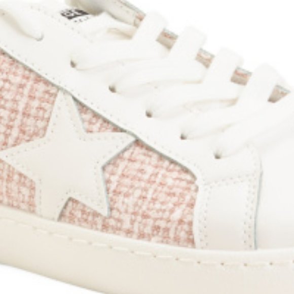 new VINTAGE HAVANA Tweed Fashion Sneakers 492T0 - Picture 3 of 5